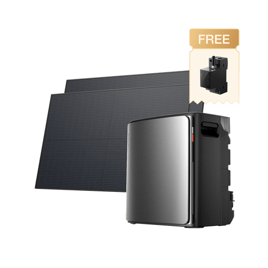 EcoFlow STREAM Ultra X STREAM Ultra X (3.84kWh) / 2 × 450W Rigid Solar Panel