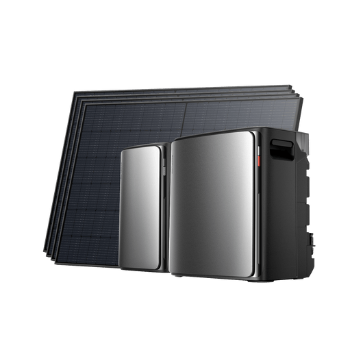 EcoFlow STREAM Ultra X Home Solar Battery STREAM Ultra X (3.84kWh) / STREAM Pro (with 1 × FREE Parallel Cable) + 4 × 450W Bifacial Solar Panel