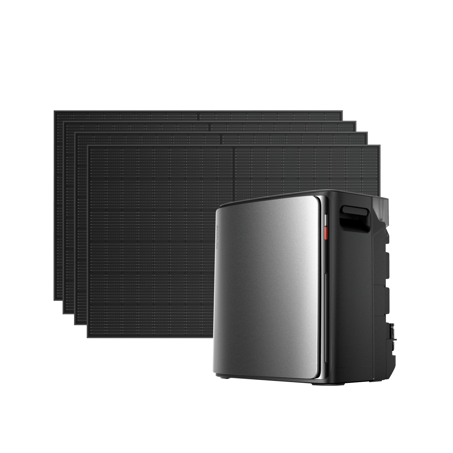 EcoFlow STREAM Ultra X Home Solar Battery STREAM Ultra X (3.84kWh) / 4 × 400W Rigid Solar Panel