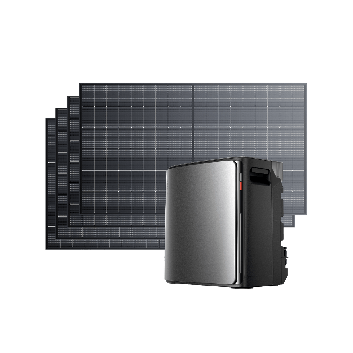 EcoFlow STREAM Ultra X Home Solar Battery STREAM Ultra X (3.84kWh) / 4 x 500W Rigid Solar Panel