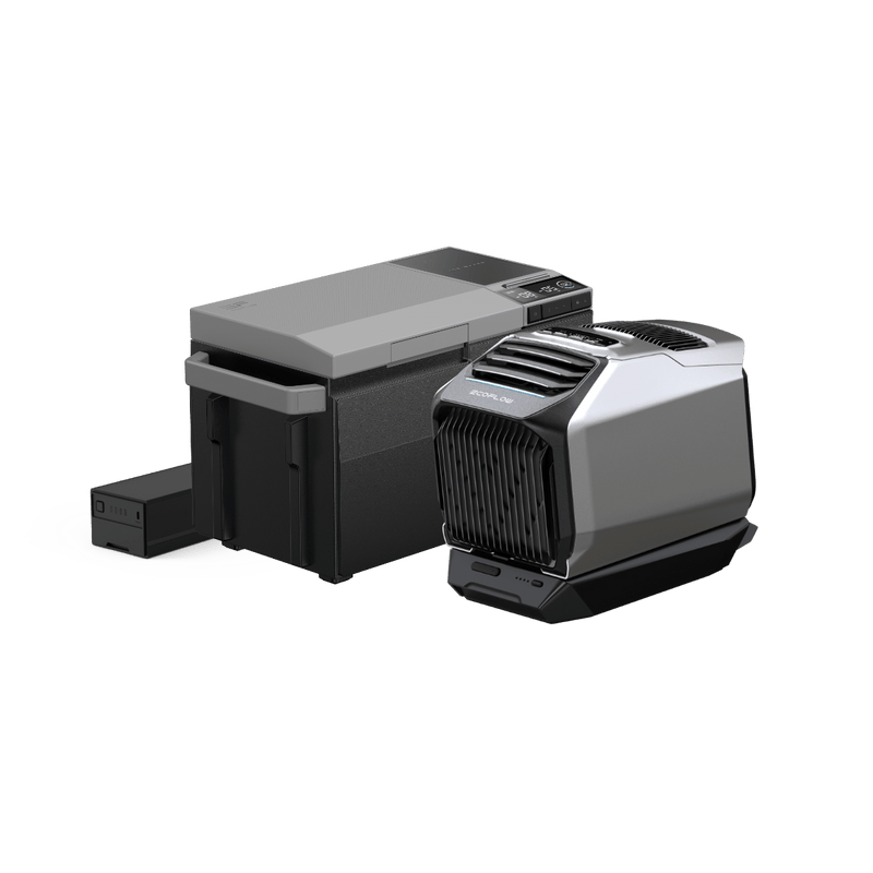 Load image into Gallery viewer, EcoFlow WAVE 2 + WAVE 2 Add-on Battery + GLACIER + GLACIER Plug-in Battery WAVE 2 + WAVE 2 Add-on Battery + GLACIER + GLACIER Plug-in Battery
