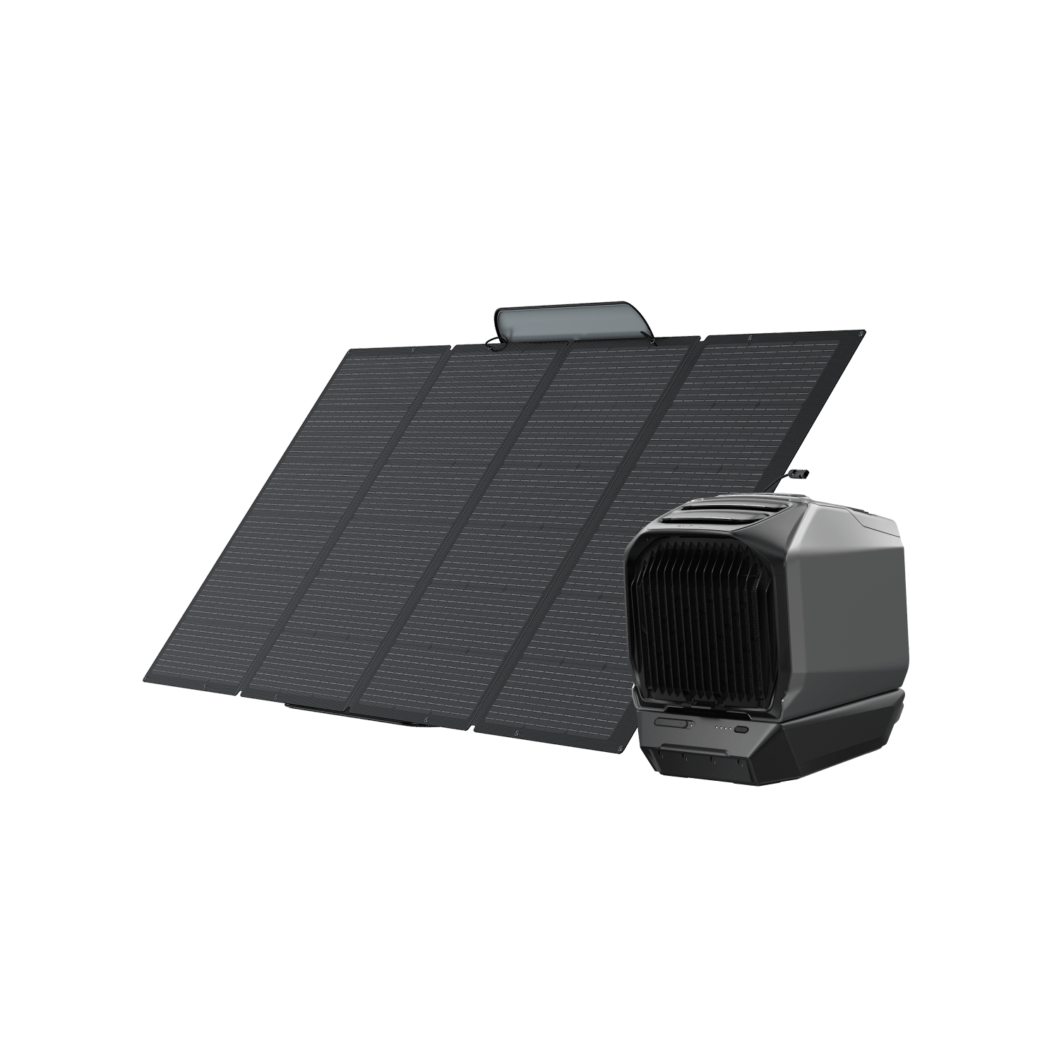 EcoFlow WAVE 3 Portable Air Conditioner WAVE 3 + WAVE 3 Add-on Battery + 400W Portable Solar Panel