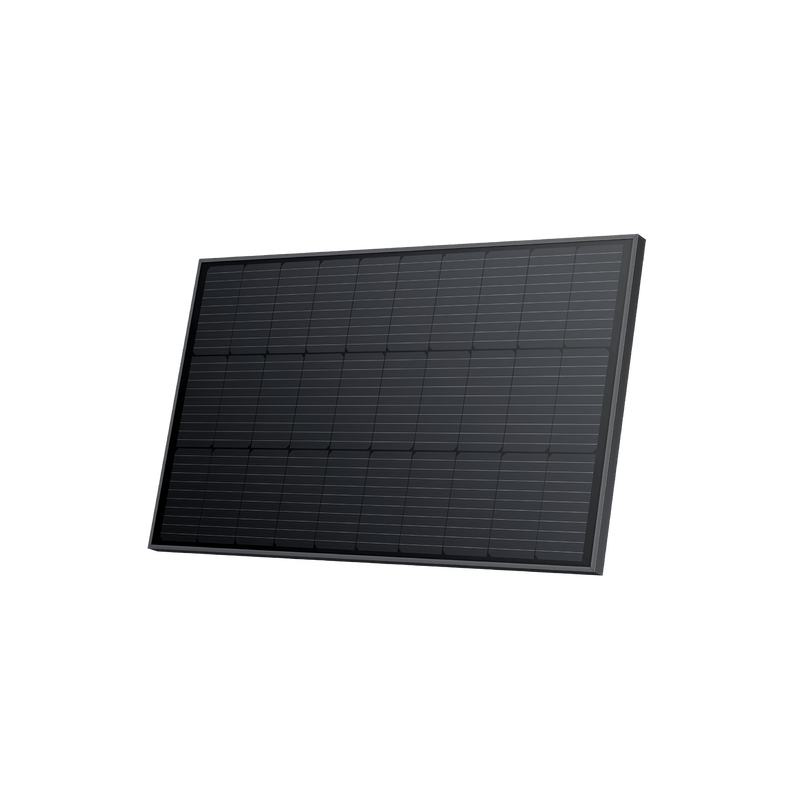 Load image into Gallery viewer, EcoFlow 100W Rigid Solar Panel 2x 100W Rigid Solar Panel + 2x Rigid Solar Panel mounting feet
