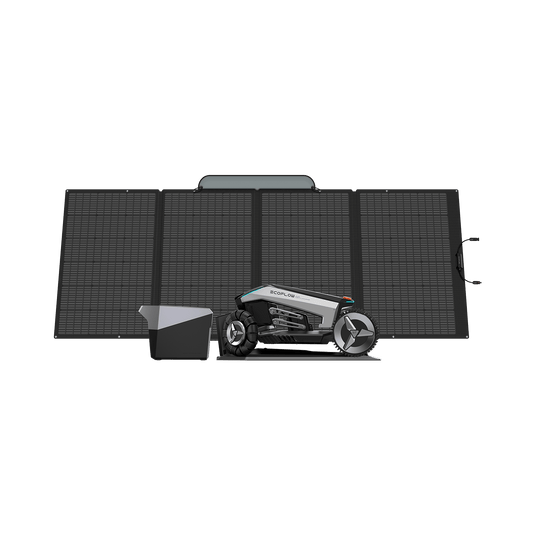 EcoFlow BLADE Robotic Lawn Mower BLADE + Smart Extra Battery + 400W Solar Panel