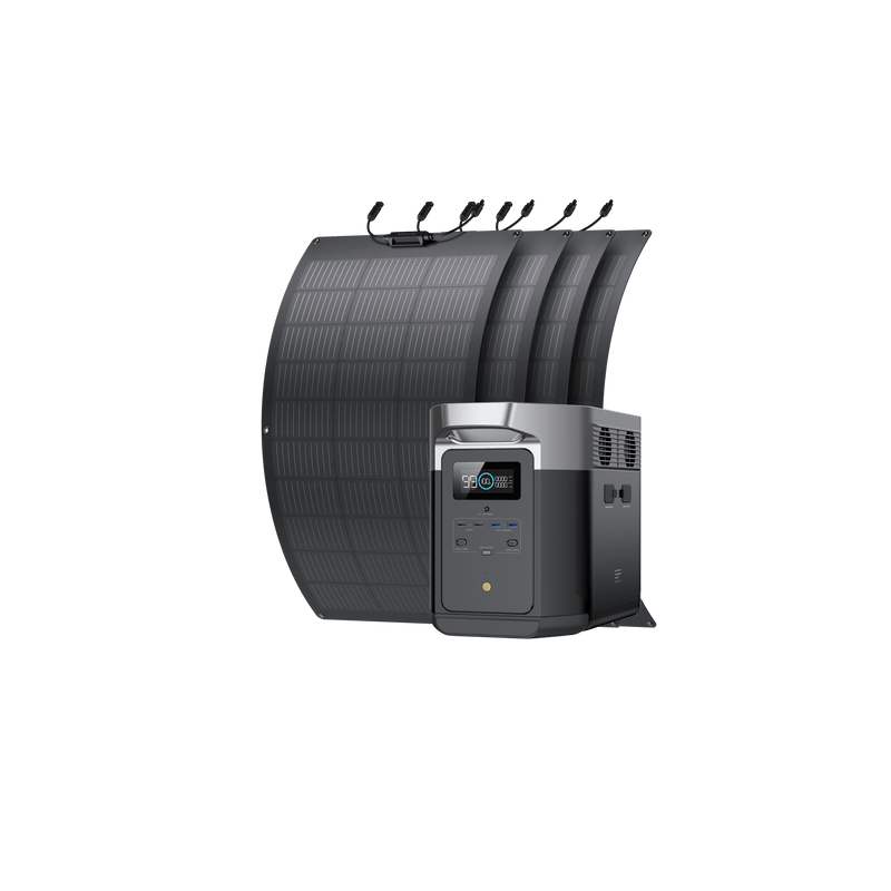 Load image into Gallery viewer, EcoFlow DELTA Max + 100W Flexible Solar Panel DELTA Max 1600 / 4
