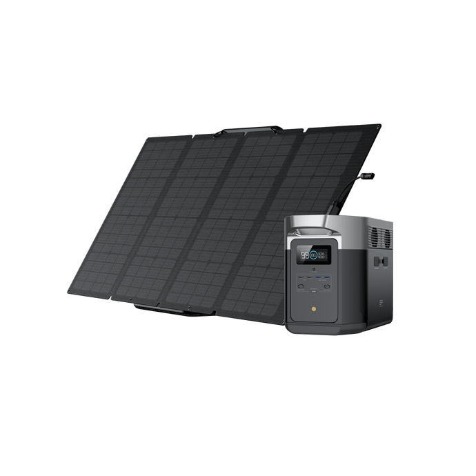 EcoFlow DELTA Max + 160W Solar Panel DELTA Max 1600 / 1
