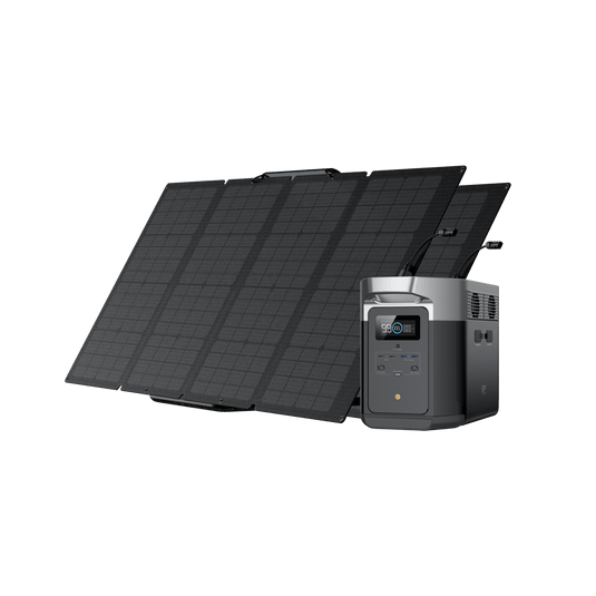 EcoFlow DELTA Max + 160W Solar Panel DELTA Max 1600 / 2