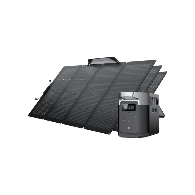 Load image into Gallery viewer, EcoFlow DELTA Max + 220W Solar Panel 1600 / 3
