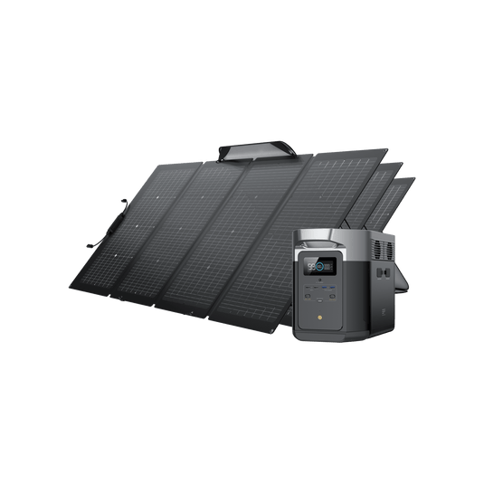 EcoFlow DELTA Max + 220W Solar Panel 1600 / 3