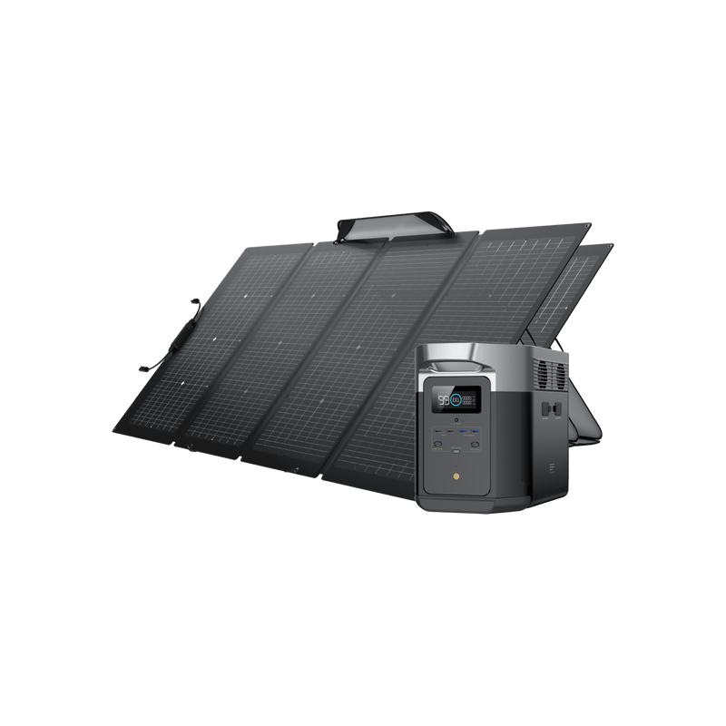 Load image into Gallery viewer, EcoFlow DELTA Max + 220W Solar Panel 1600 / 2
