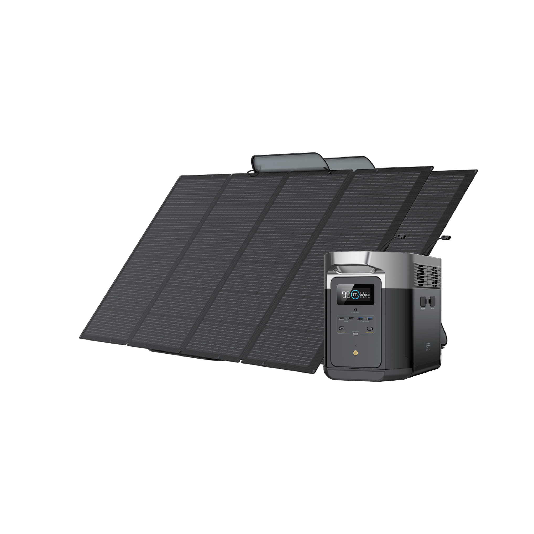 EcoFlow DELTA Max + 400W Portable Solar Panel