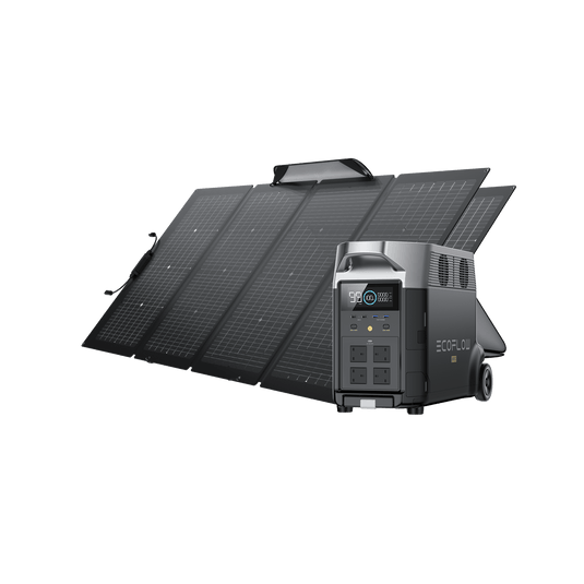 EcoFlow DELTA Pro + 220W Portable Solar Panel 2
