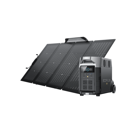 EcoFlow DELTA Pro + 220W Portable Solar Panel 1