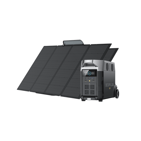 EcoFlow DELTA Pro + 400W Portable Solar Panel 2