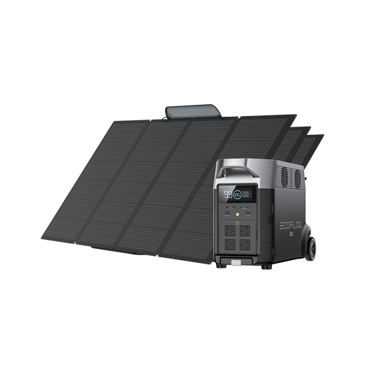 EcoFlow DELTA Pro + 400W Portable Solar Panel 3