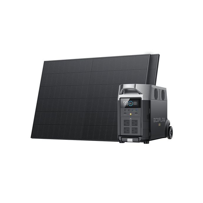 EcoFlow DELTA Pro + 400W Rigid Solar Panel 2 / Without Extra Battery