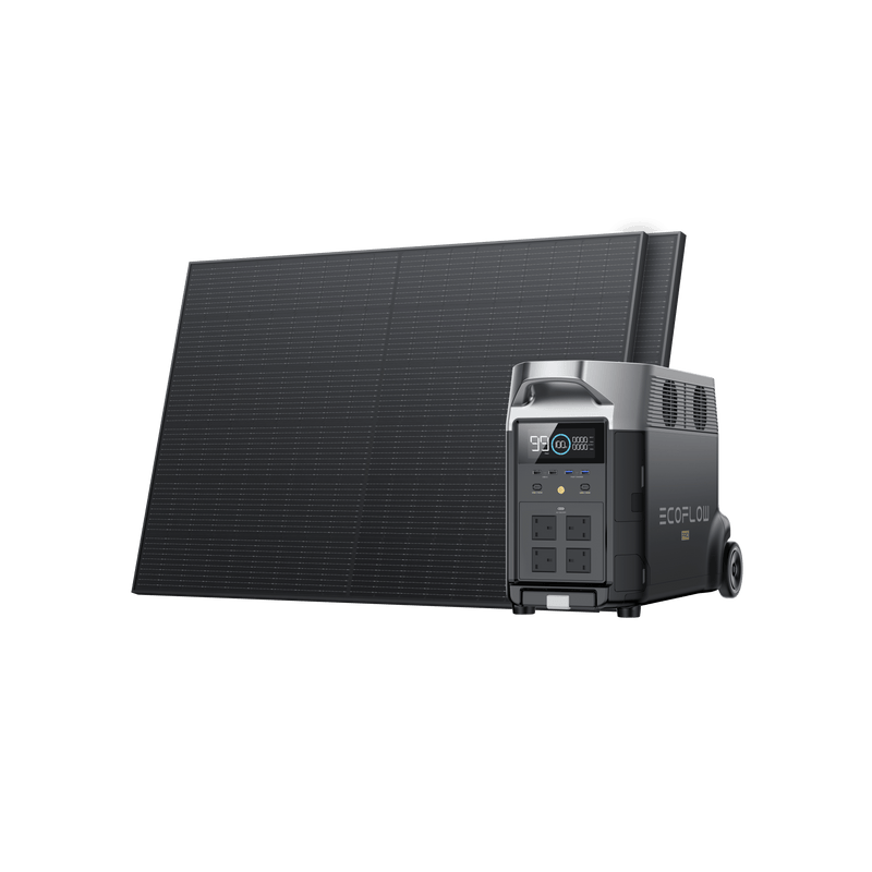 Load image into Gallery viewer, EcoFlow DELTA Pro + 400W Rigid Solar Panel 2 / Without Extra Battery
