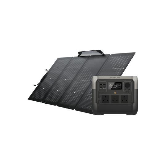 Eco Flow EcoFlow RIVER 2 Pro + 220W Portable Solar Panel