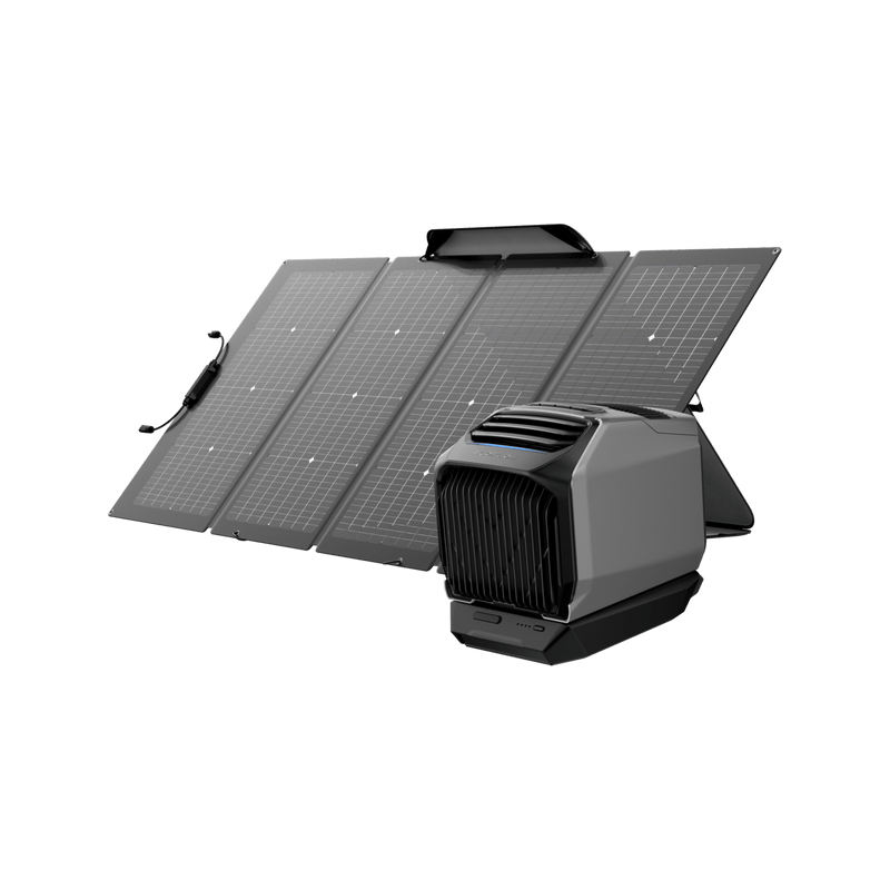 Load image into Gallery viewer, EcoFlow WAVE 2 Portable Air Conditioner WAVE 2 + Add-on battery + 220W Bifacial Solar Panel
